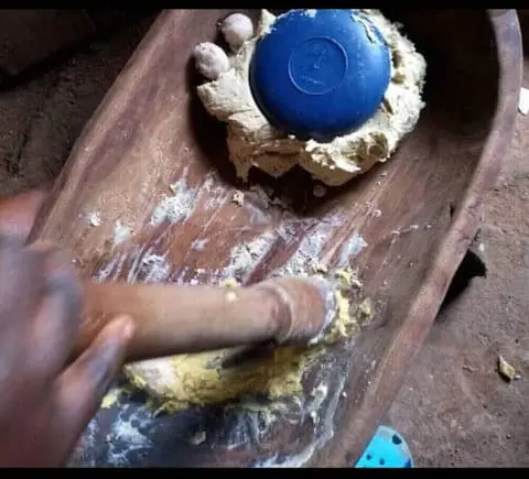 pounded cocoyams